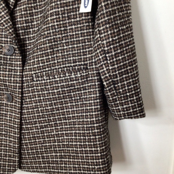 NWT Old Navy blazer jacket women 2X plaid - Picture 3 of 9